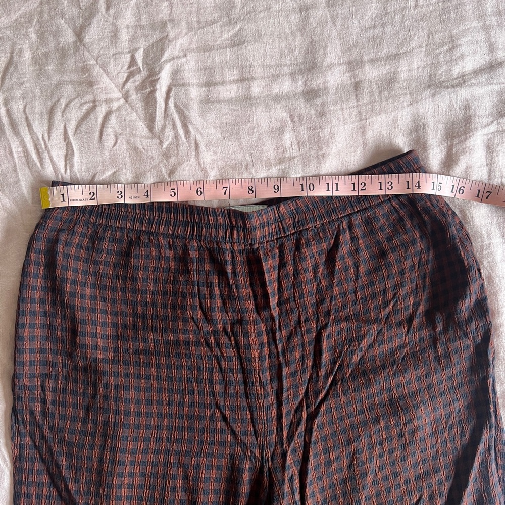 Gingham plaid trousers - Picture 5 of 9